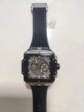 Hublot Square Black Rubber
