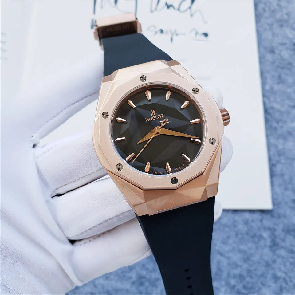 Hublot Gold Black Rubber classic