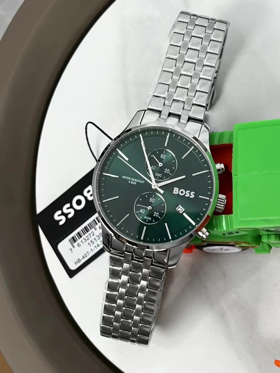 BOSS Green Dial Watch - Hình 6