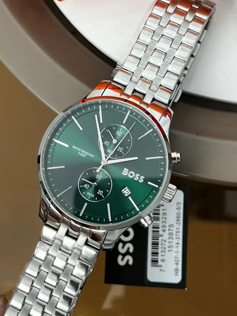 BOSS Green Dial Watch - Hình 5