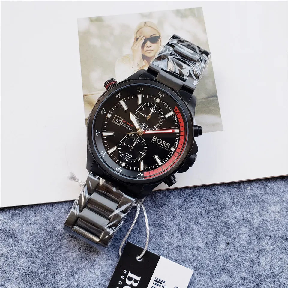 Hugo Boss Black Steel Watch