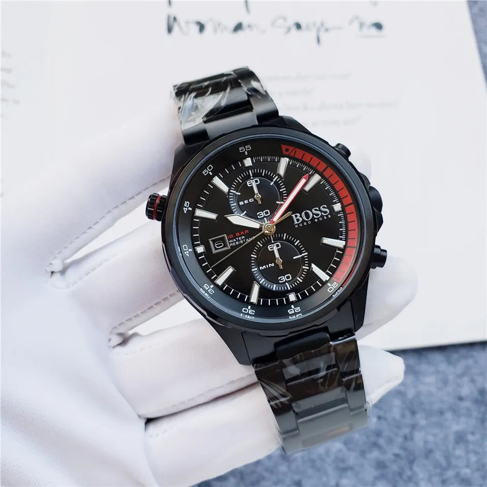 Hugo Boss Black Steel Watch - Hình 6