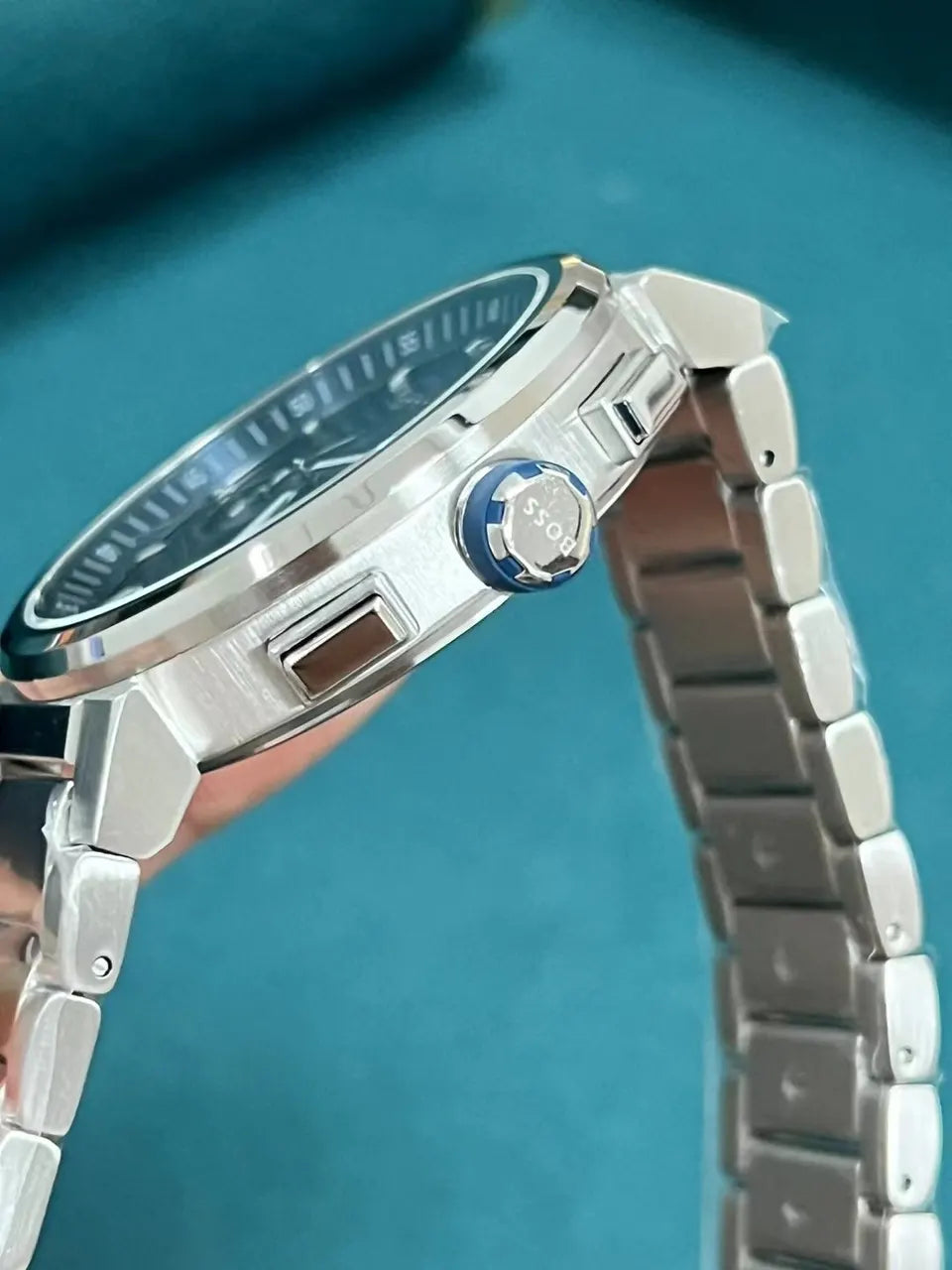 BOSS Blue Dial Chronograph - Hình 2