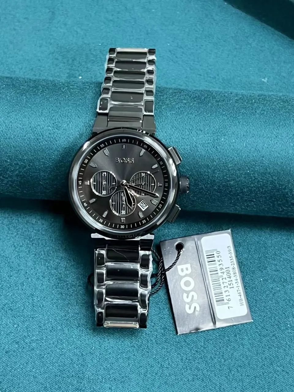 BOSS Dark Gray Chronograph