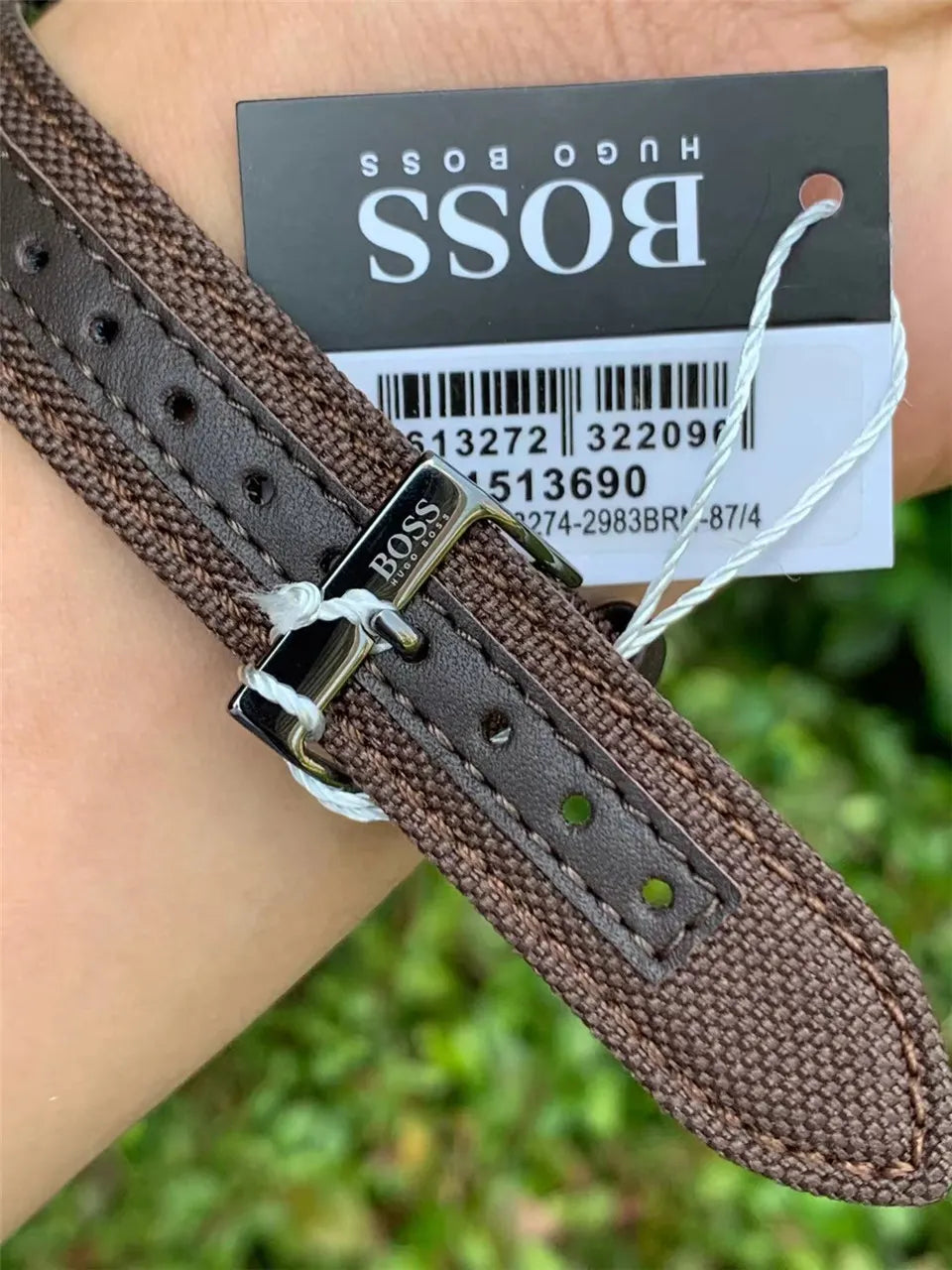 Hugo Boss Brown Band Watch - Hình 3