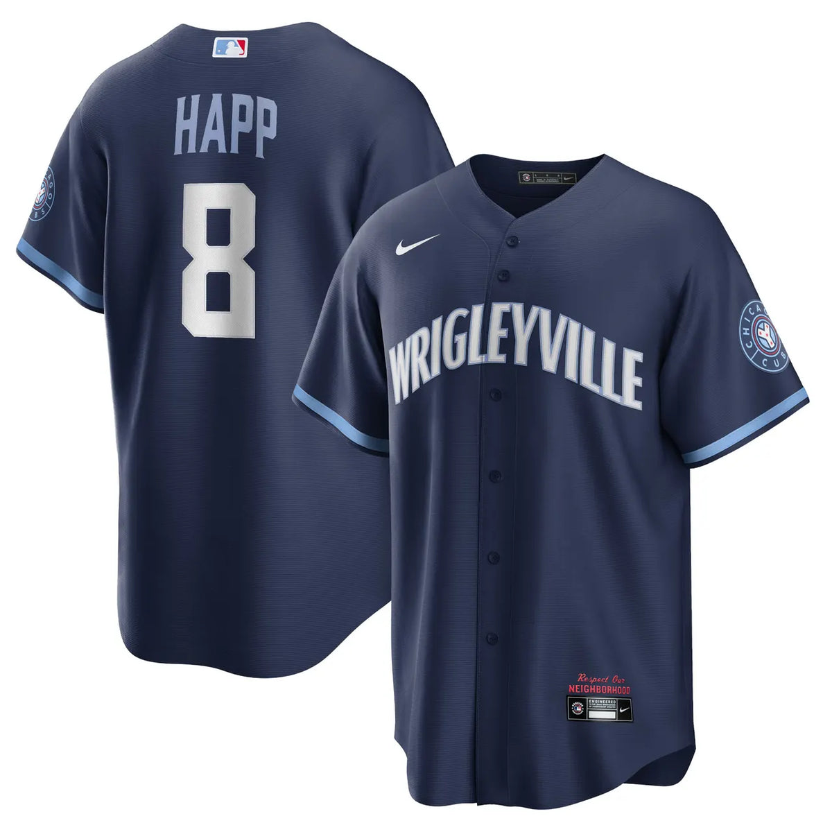 Happ Cubs Wrigleyville Jersey