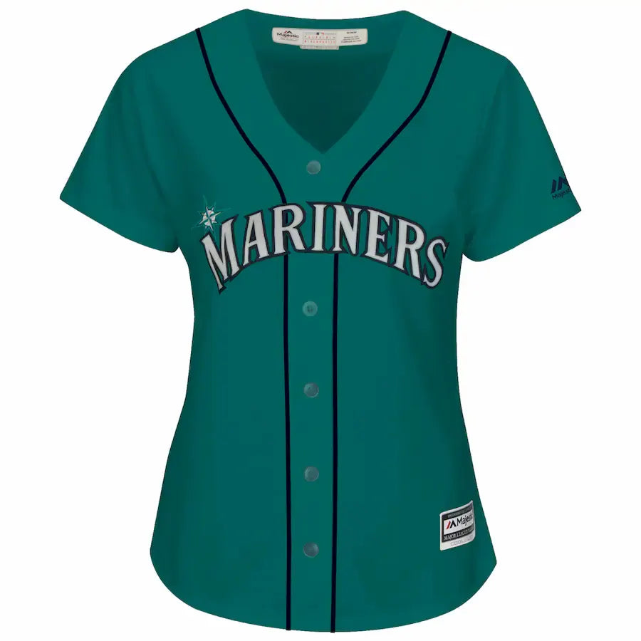 Ichiro Mariners Teal Jersey - Hình 2