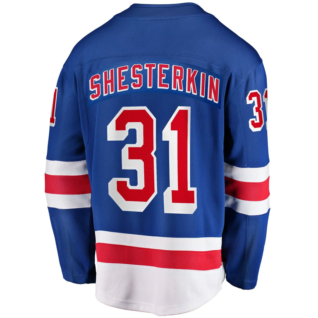 Fanatics Shesterkin Rangers Jersey - Hình 3
