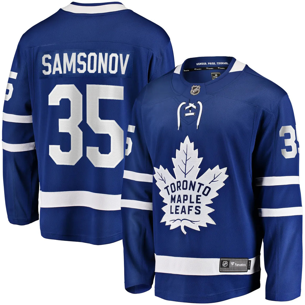 Fanatics Leafs Samsonov Jersey