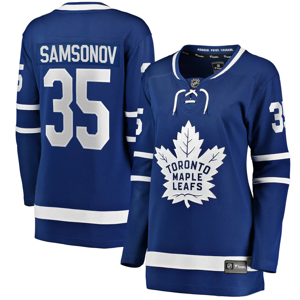 fanatics Samsonov Maple Leafs Jersey