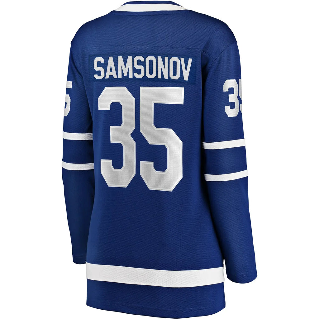 fanatics Samsonov Maple Leafs Jersey - Hình 3