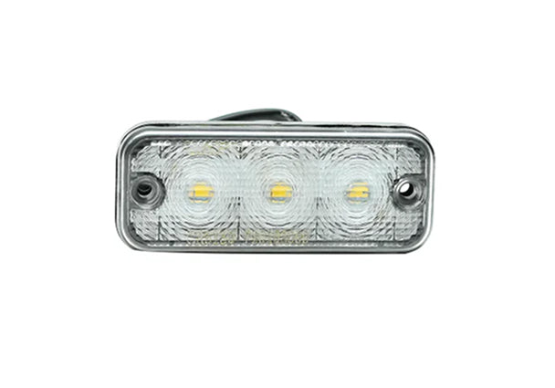 3 LED Front Height Marker Lamp - Clear
