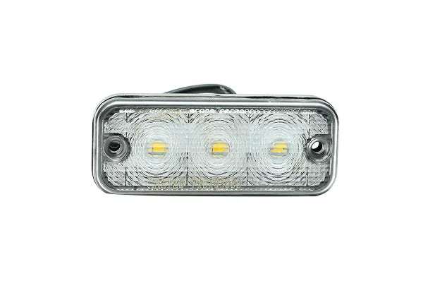 3 LED Front Height Marker Lamp - Clear