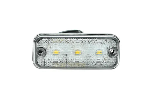 3 LED Front Height Marker Lamp - Clear