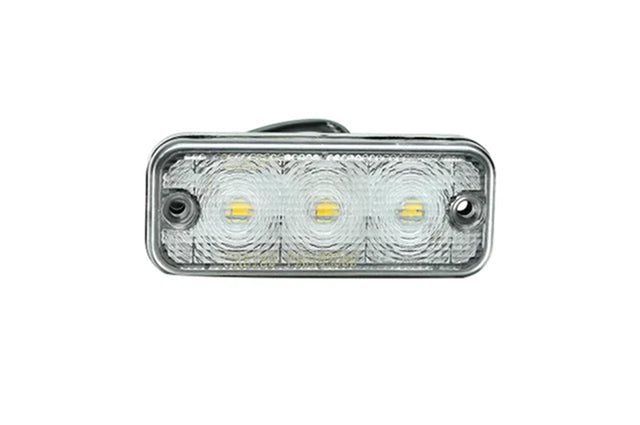 3 LED Front Height Marker Lamp - Clear