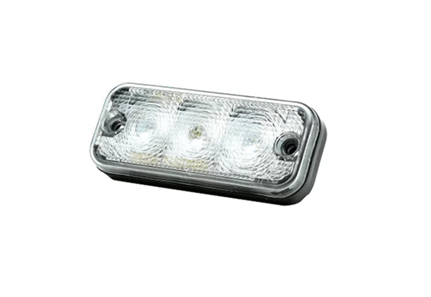 3 LED Front Height Marker Lamp - Clear