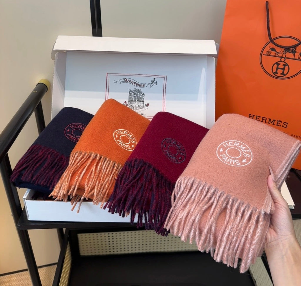 HERMES HERMES 25S SCARF 190 IN CASERE 854619