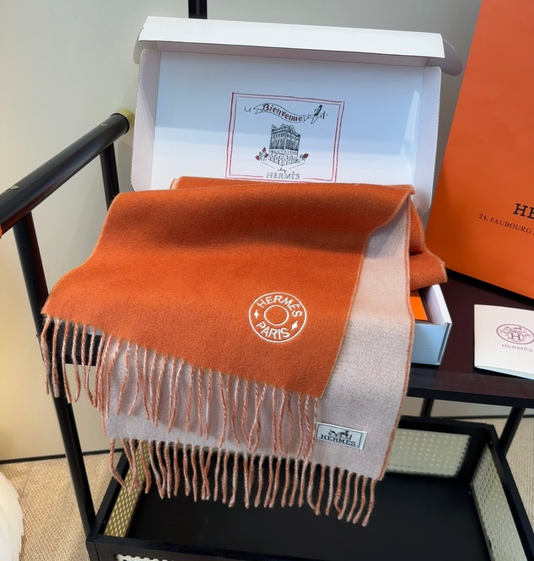 HERMES HERMES 25S SCARF 190 IN CASERE 854622