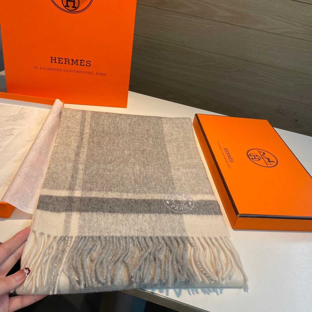HERMES HERMES 25S SCARF 180 IN CASERE 989918
