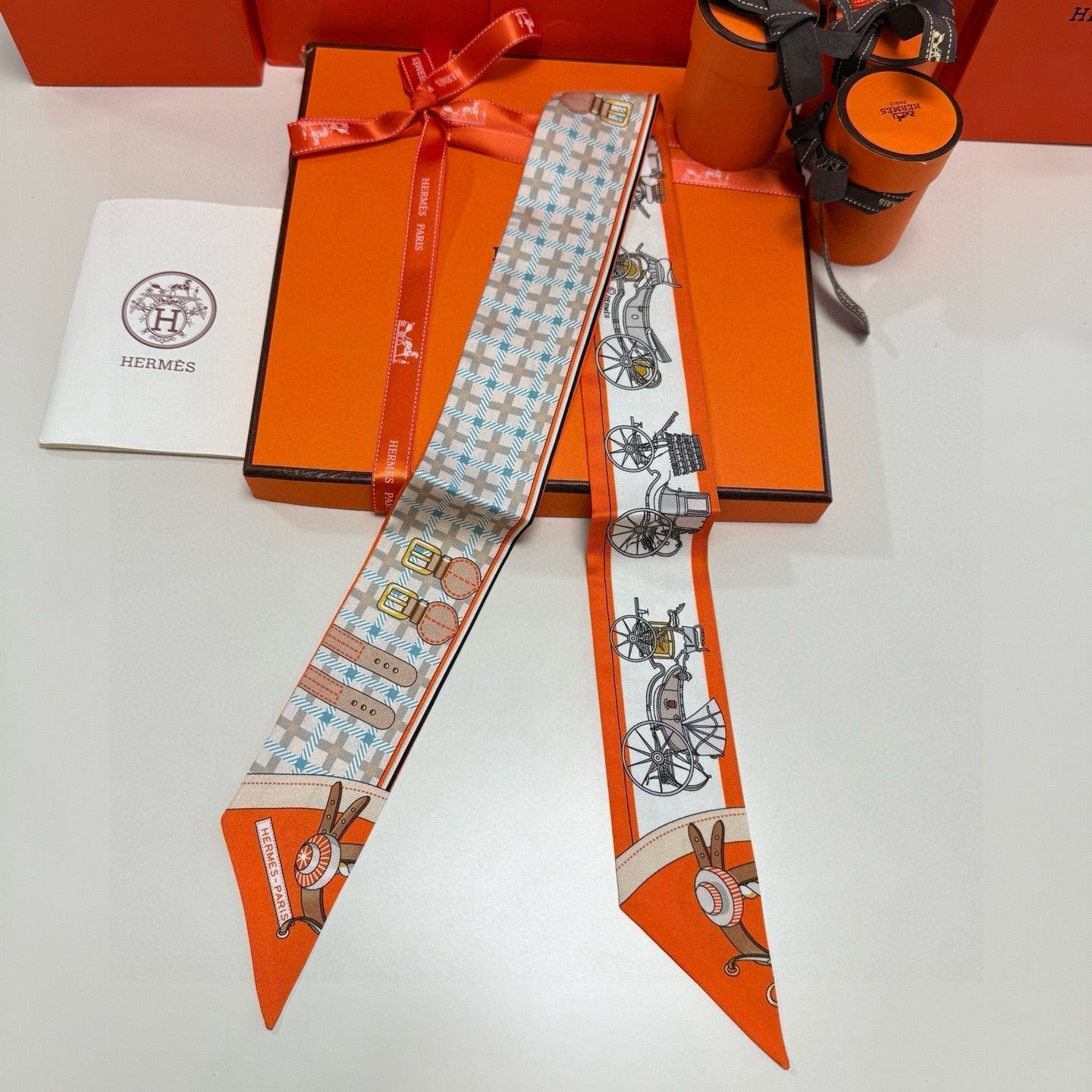 HERMES HERMES 25S SCARF 90 IN SILK 854955