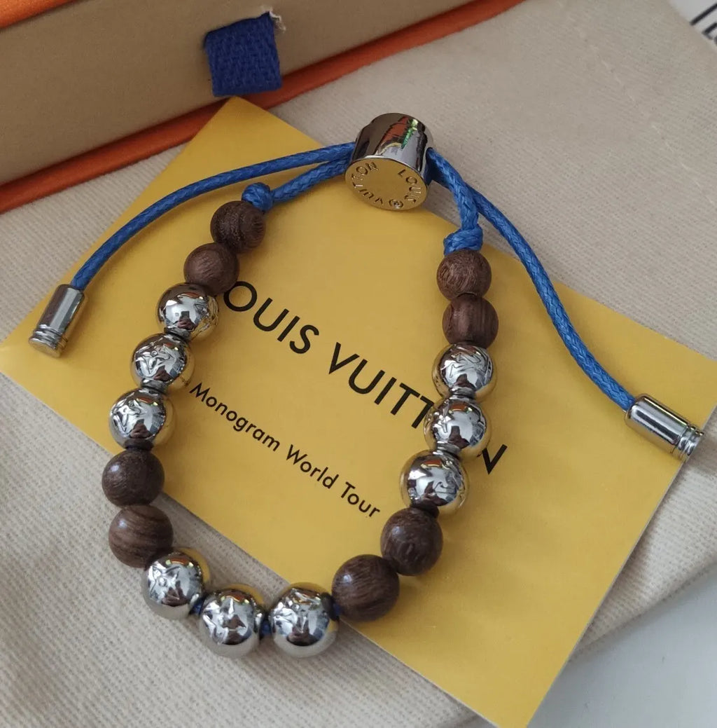 Louis Vuitton Monogram World Tour Premium Bracelet - Hình 4