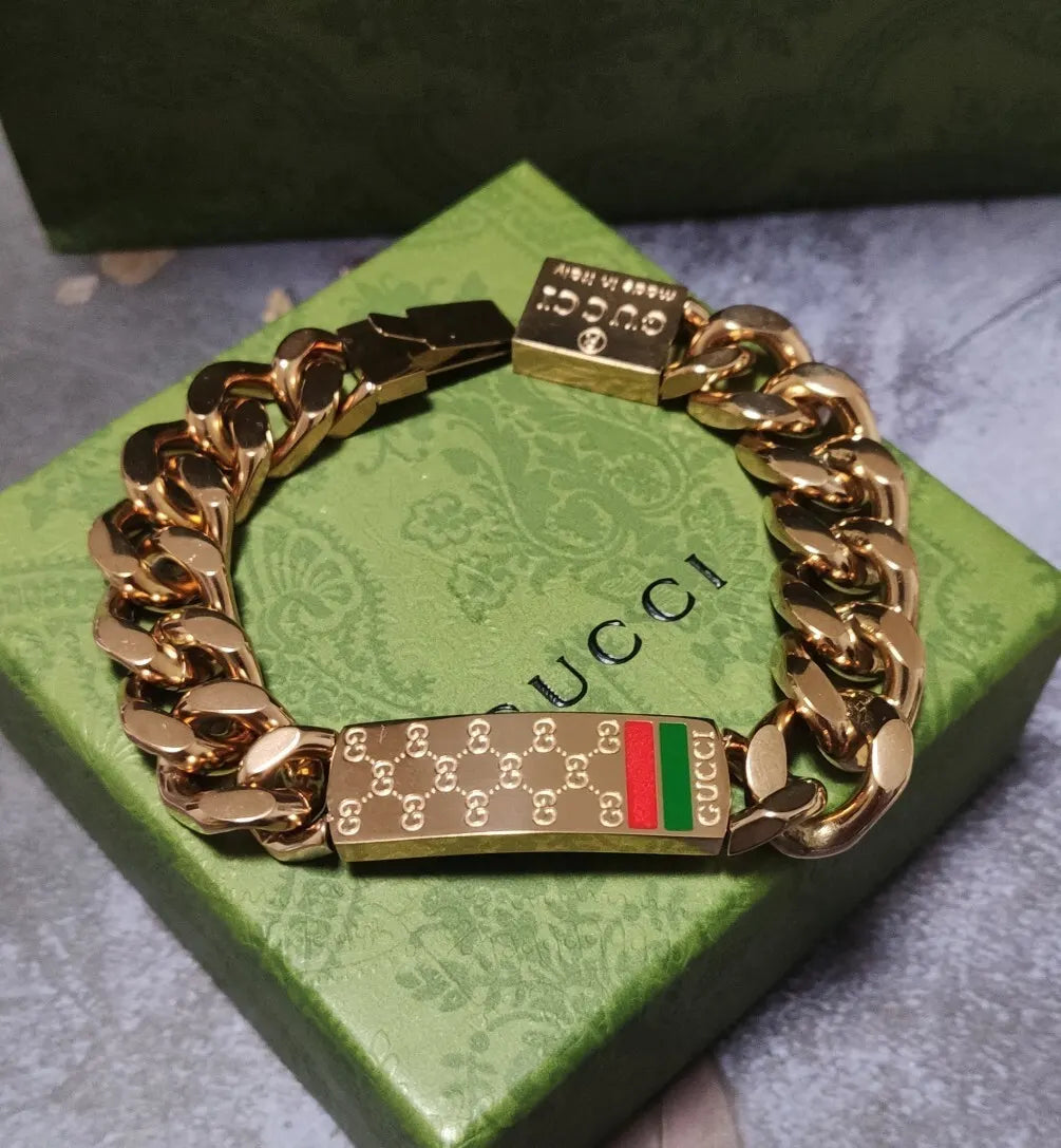 Premium Gold-Plated Chain Bracelet - Hình 4