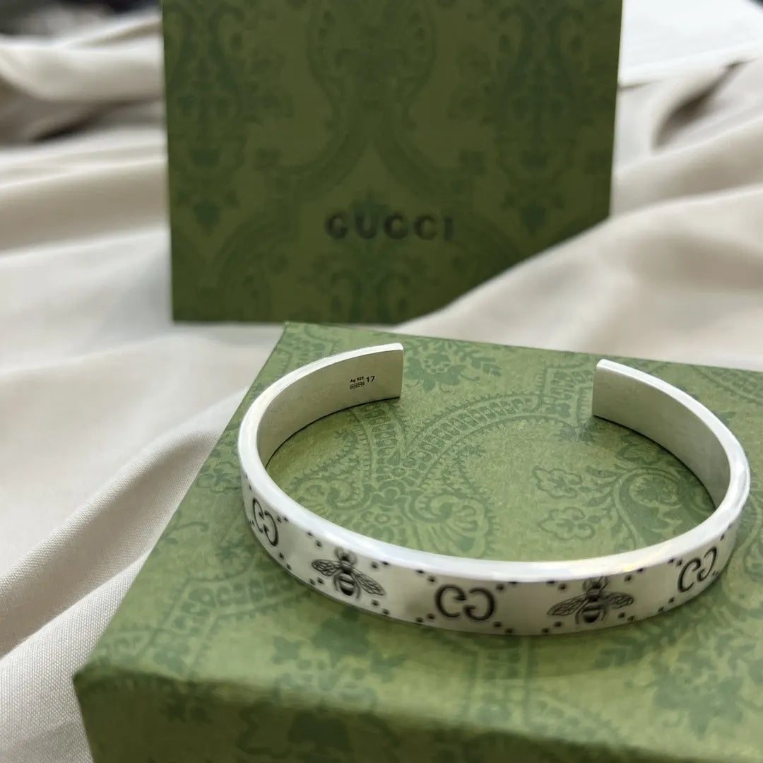 Gucci Bee Silver Bracelet