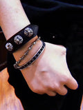 Premium Silver Cuff Bracelet with Cross Design