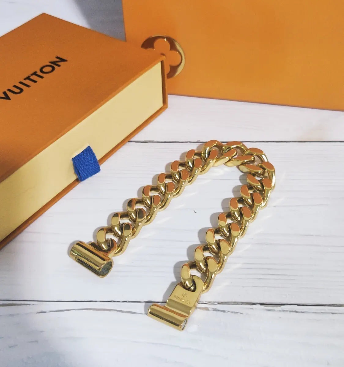 Premium Chain Link Bracelet in Gold and Silver - Hình 7