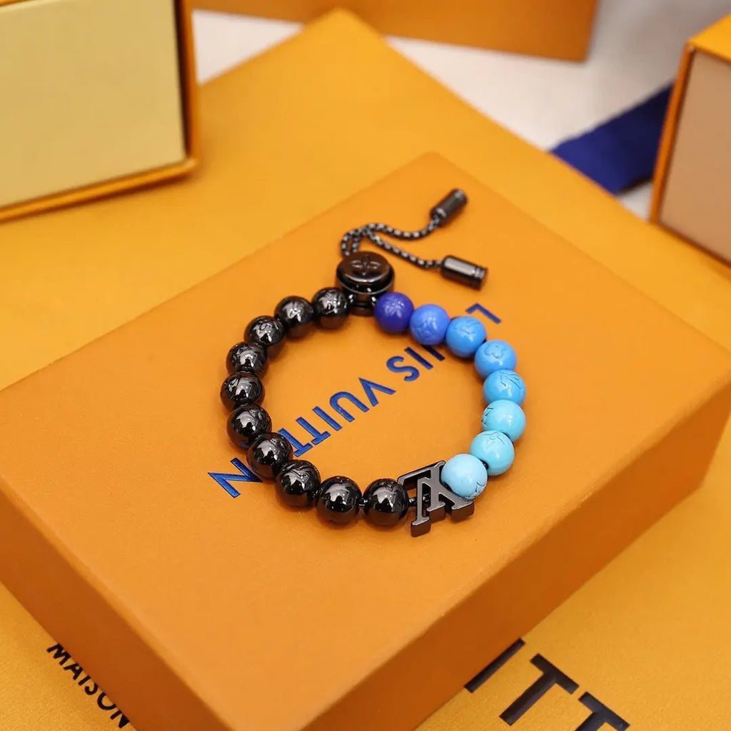Premium Beaded Bracelet with Luxury Design - Hình 4