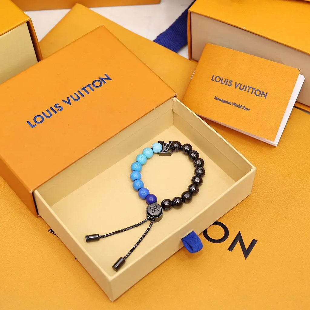 Premium Beaded Bracelet with Luxury Design - Hình 5
