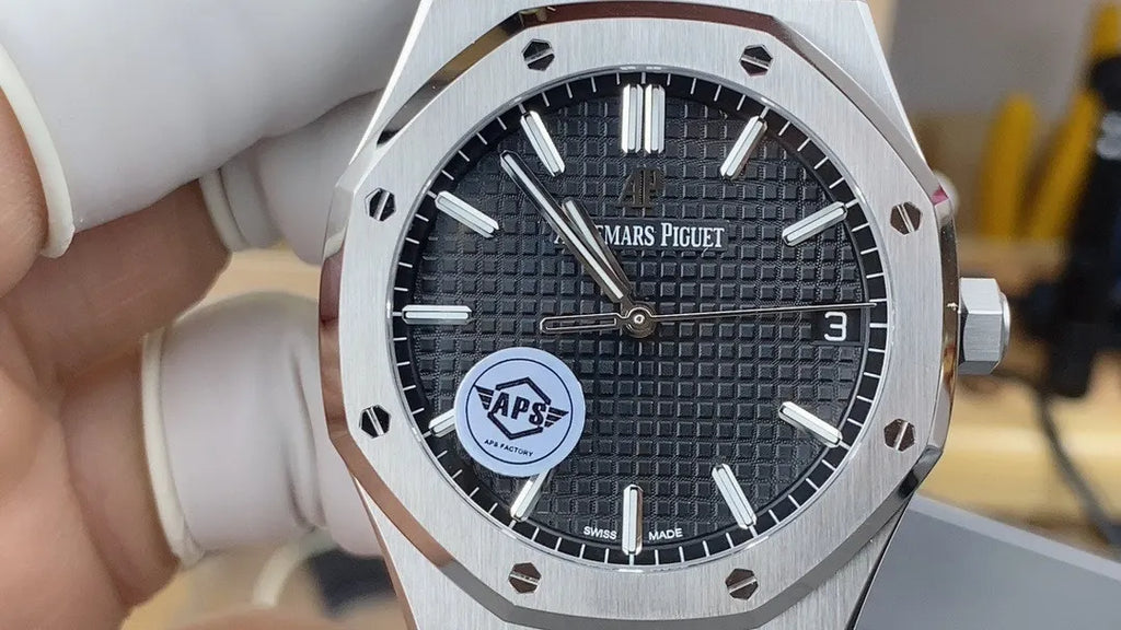 Audemars Piguet Royal Oak Black Dial - Hình 2