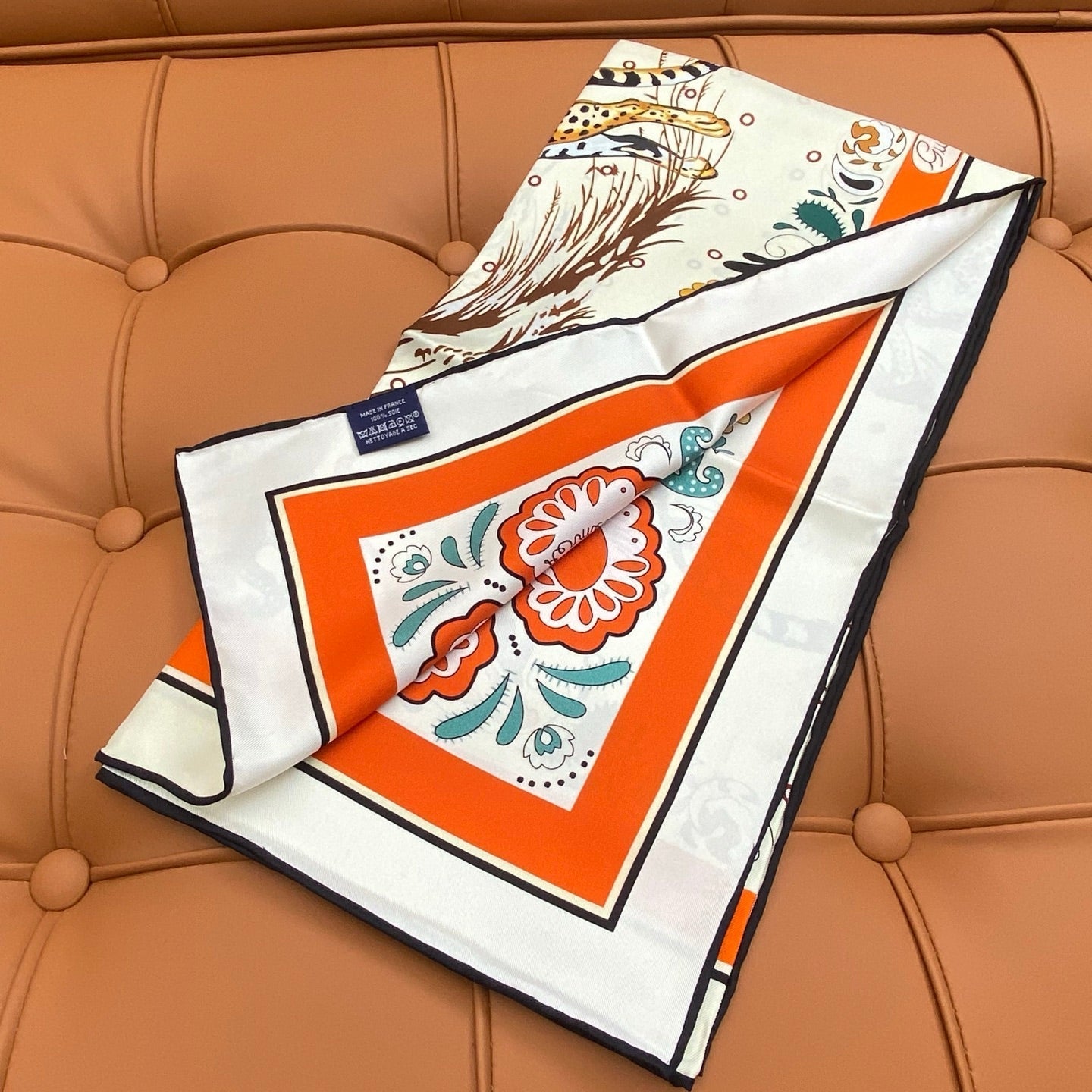 HERMES HERMES 25S SCARF 90 IN SILK 703669