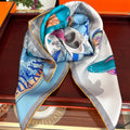 HERMES HERMES 25S SCARF 90 IN SILK 730547