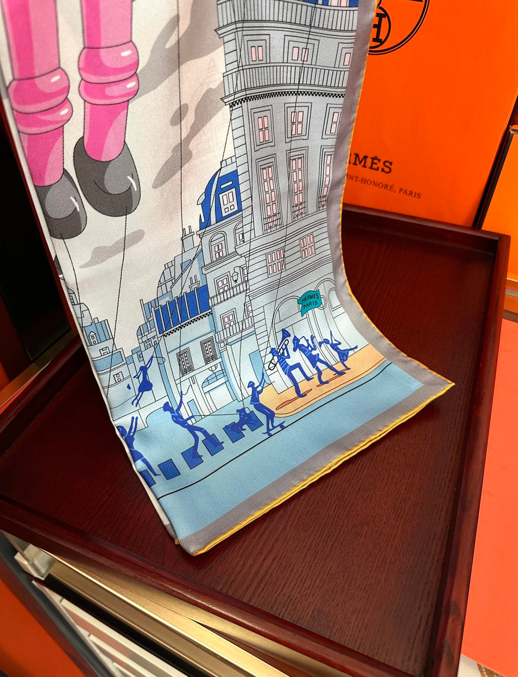 HERMES HERMES 25S SCARF 90 IN SILK 730547