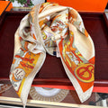 HERMES HERMES 25S SCARF 90 IN SILK 33836