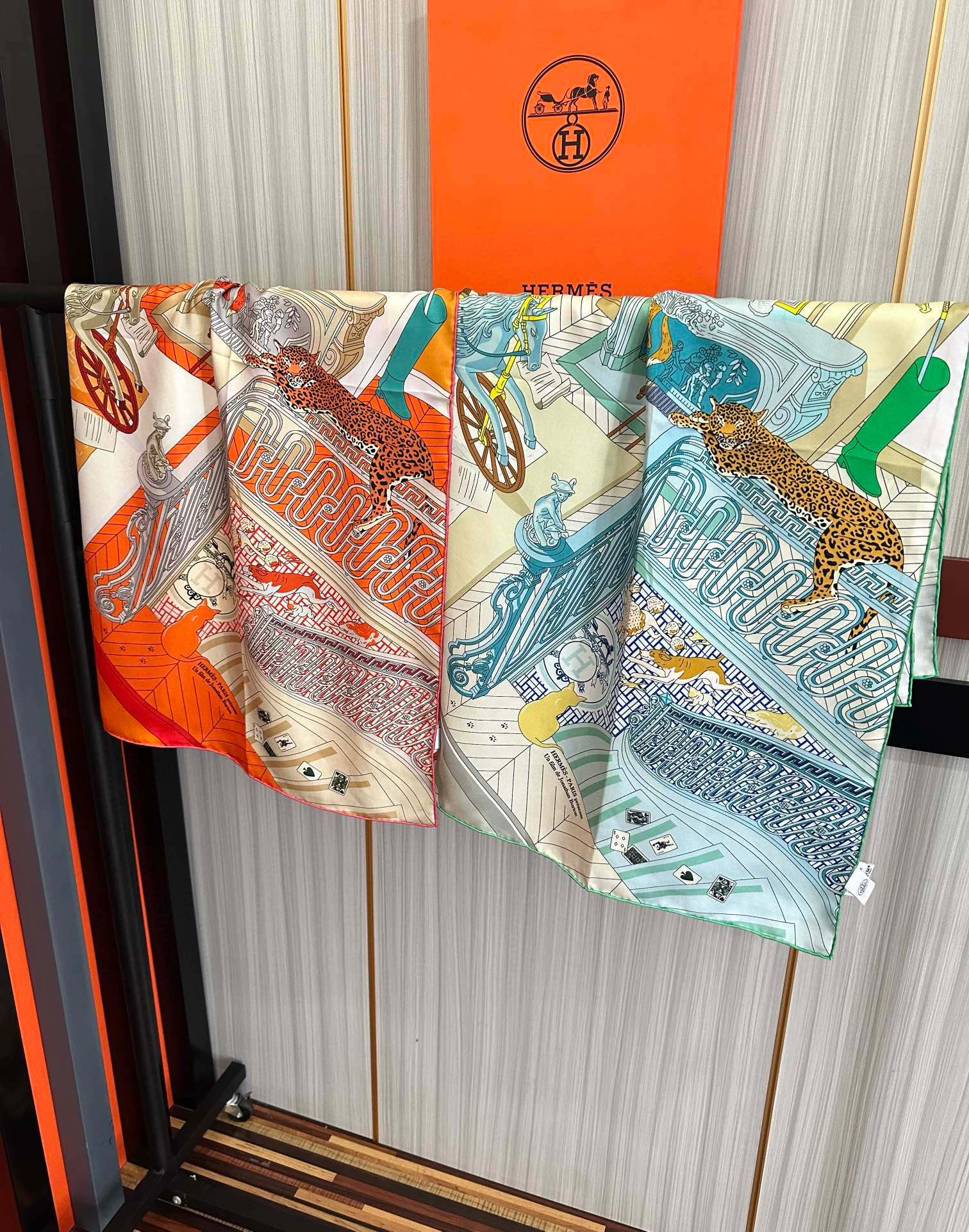 HERMES HERMES 25S SCARF 90 IN SILK 733848