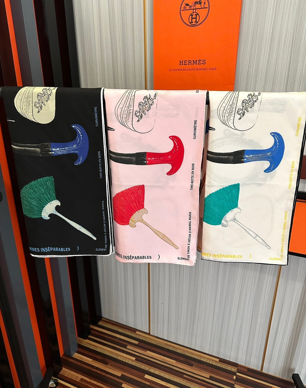HERMES HERMES 25S SCARF 90 IN SILK 004