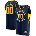 Pacers Navy Custom Jersey fanatics