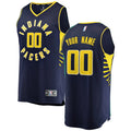 Pacers Navy Custom Jersey fanatics