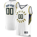 fanatics Pacers White Custom Jersey