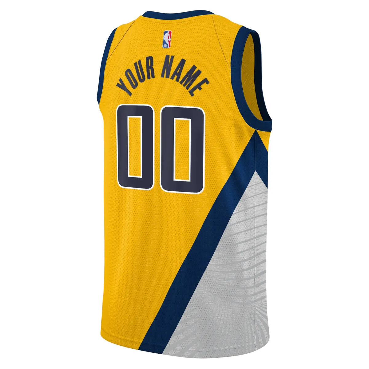indiana Jordan Pacers Gold Jersey - Hình 3