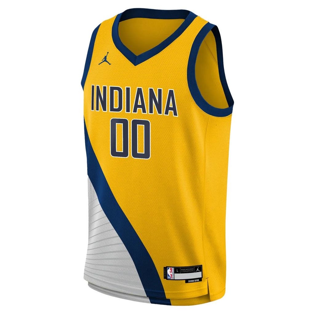 indiana Jordan Pacers Gold Jersey - Hình 2