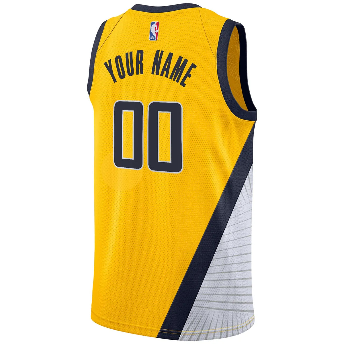 Nike Pacers Gold Jersey - Hình 4