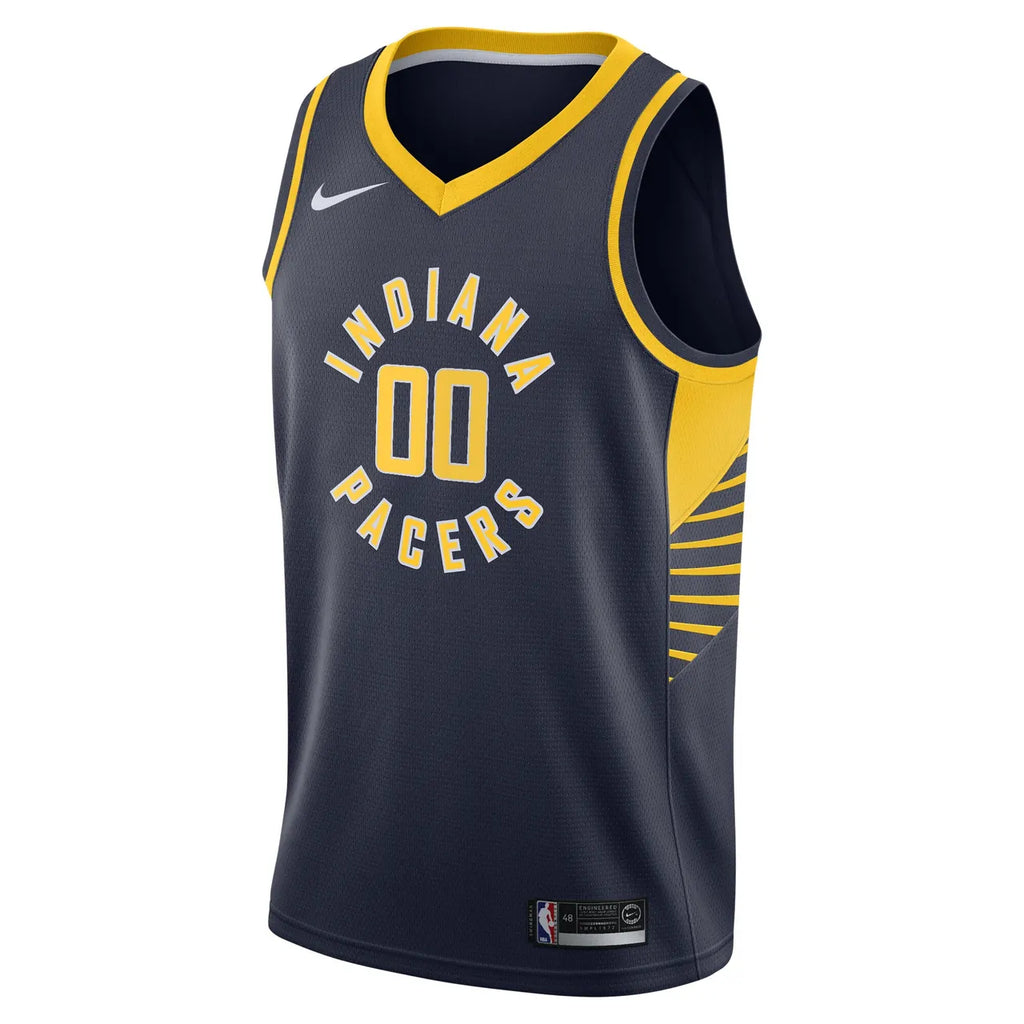 nike Pacers Navy Alternate Jersey - Hình 3