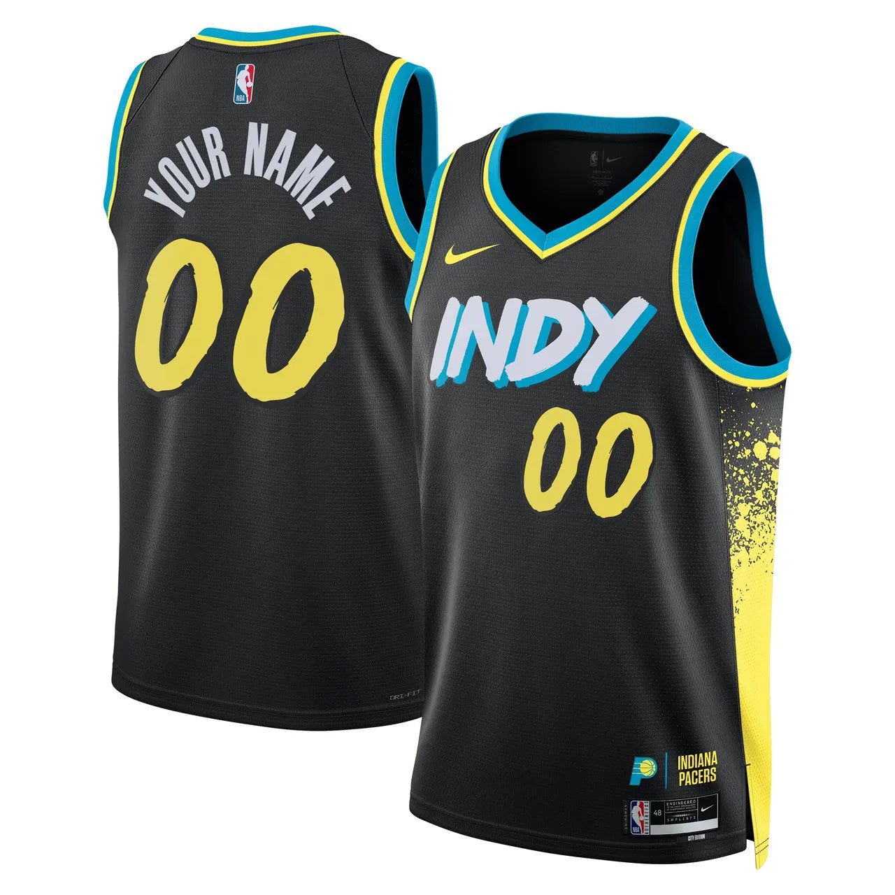 Pacers Black City Edition Jersey
