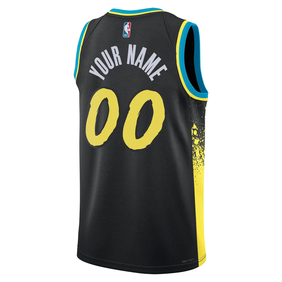 Pacers Black City Edition Jersey - Hình 3