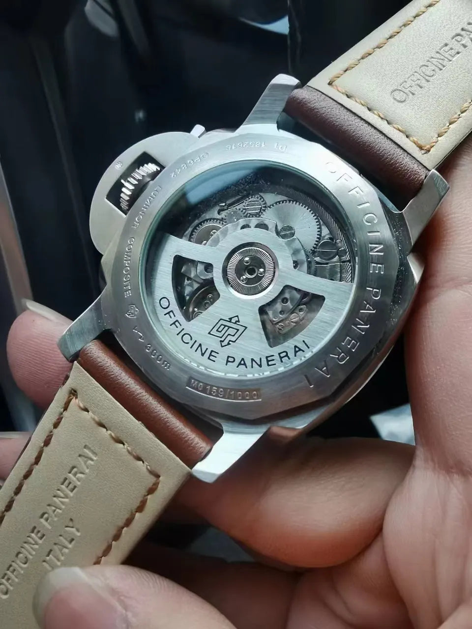 Panerai Luminor GMT Brown Leather - Hình 3