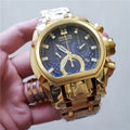 Invicta Gold Blue Chronograph