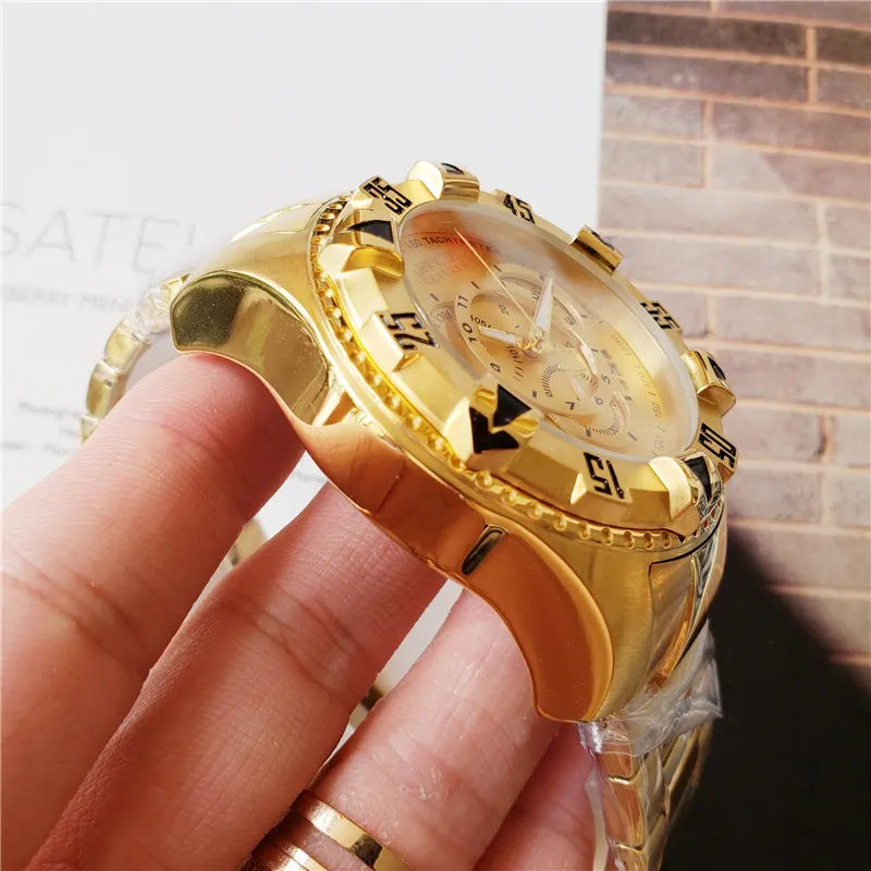 Invicta Reserve Gold-Tone Chronograph - Hình 2